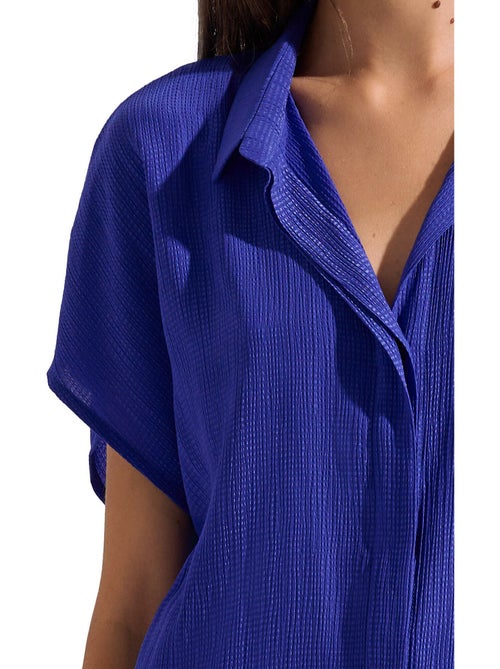 Zomershirt met slipe mouwen japan - Kiabi Zomershirt met slipe mouwen japan - Kiabi