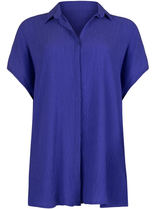 Zomershirt met slipe mouwen japan - Kiabi Zomershirt met slipe mouwen japan - Kiabi