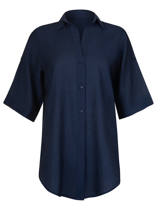 Zomershirt met slipe mouwen tanzania - Kiabi Zomershirt met slipe mouwen tanzania - Kiabi