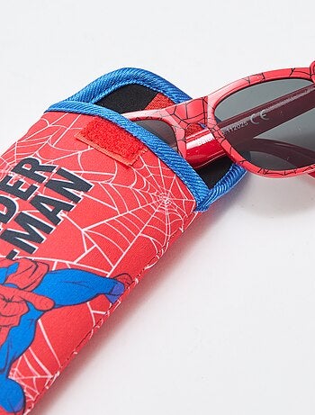Zonnebril 'Marvel' 'Spiderman' met animatie + etui