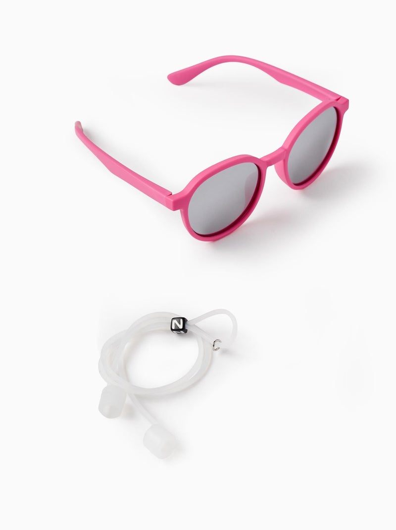 Zonnebril met uv-bescherming niveau 3 Roze - Kiabi
