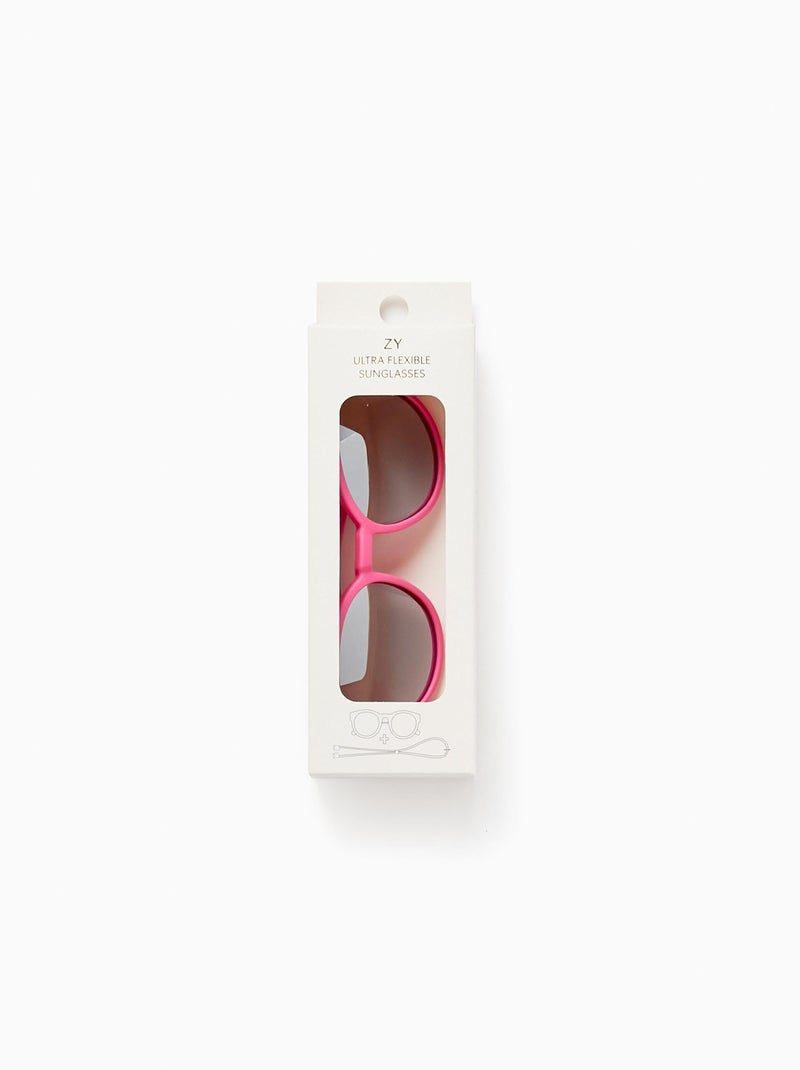 Zonnebril met uv-bescherming niveau 3 Roze - Kiabi