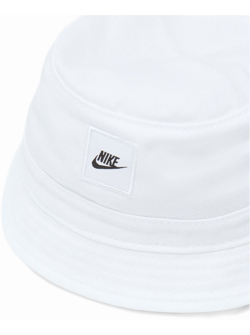 Zonnehoedje met bevestigingsbandjes - Nike Wit - Kiabi