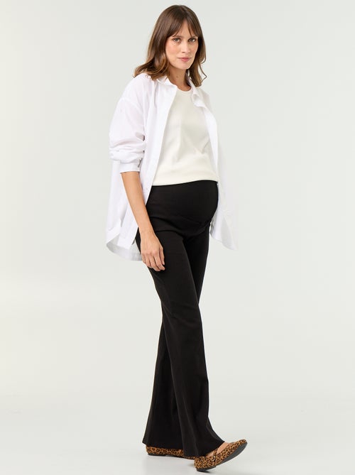 Zwangerschaps bootcut legging - Kiabi