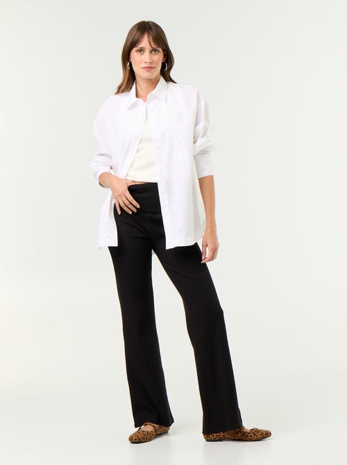 Zwangerschaps bootcut legging - Kiabi