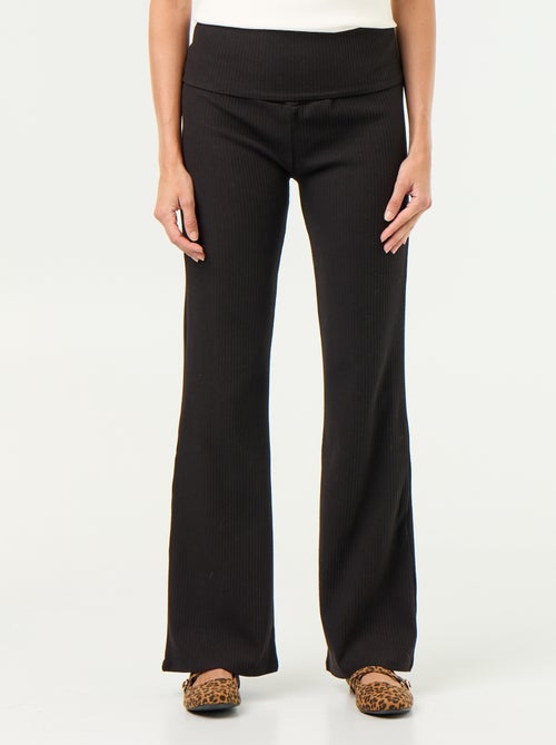 Zwangerschaps bootcut legging - Kiabi