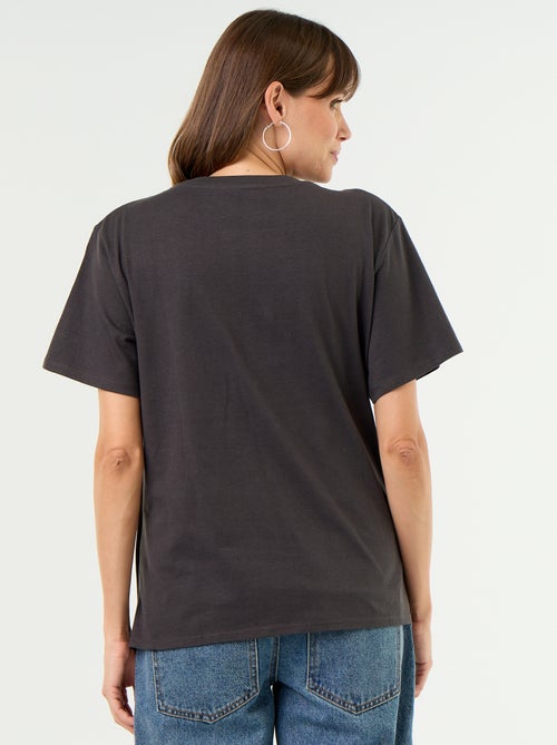 Zwangerschaps-T-shirt met print - Kiabi Zwangerschaps-T-shirt met print - Kiabi