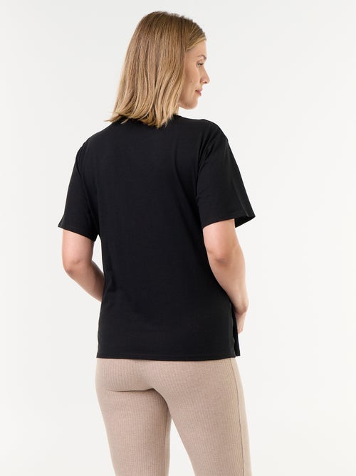 Zwangerschaps-T-shirt met print - Kiabi