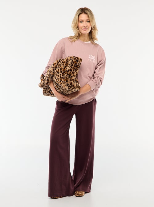 Zwangerschaps-T-shirt van ribstof - Kiabi