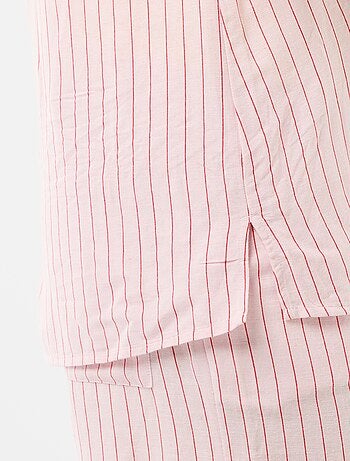 Zwangerschapsblouse van linnenmix