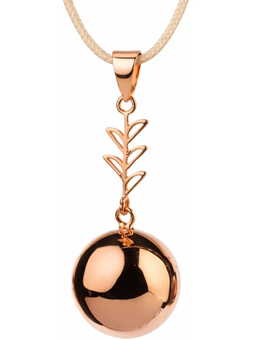 Zwangerschapsbola ketting, roségouden blad - Kiabi Zwangerschapsbola ketting, roségouden blad - Kiabi