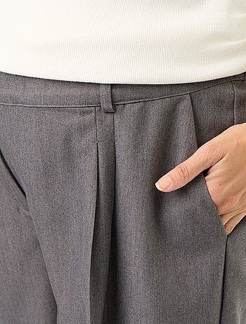 Zwangerschapsbroek met plooien
