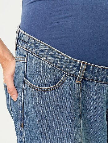 Zwangerschapsdenim broek met barrel fit