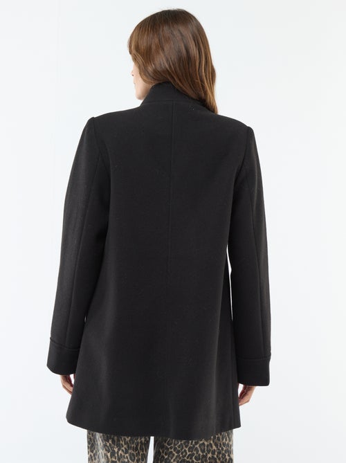 Zwangerschapsjas van wollen stof - Kiabi