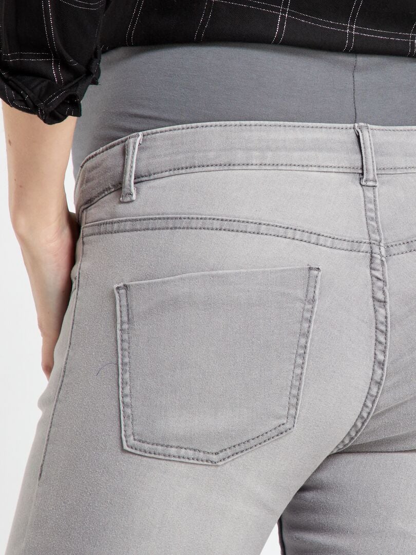 Zwangerschapsjeans GRIJS - Kiabi