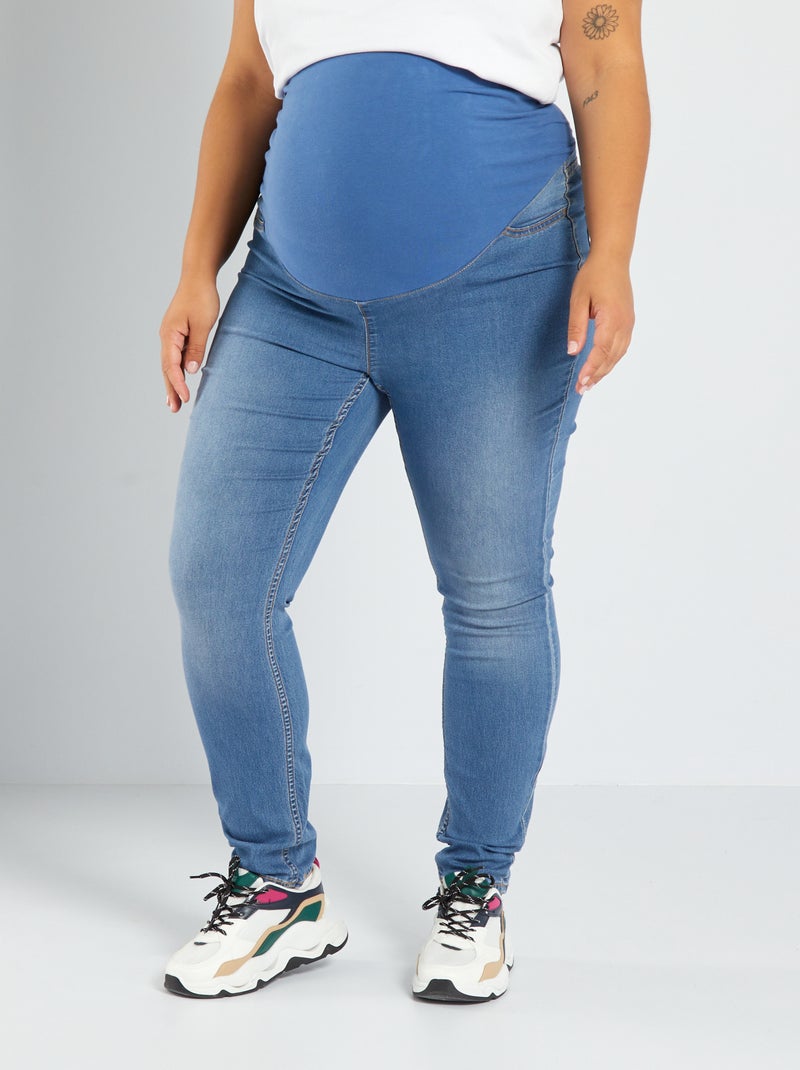 Zwangerschapsjegging BLAUW - Kiabi