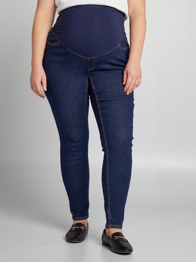 Zwangerschapsjegging BLAUW - Kiabi