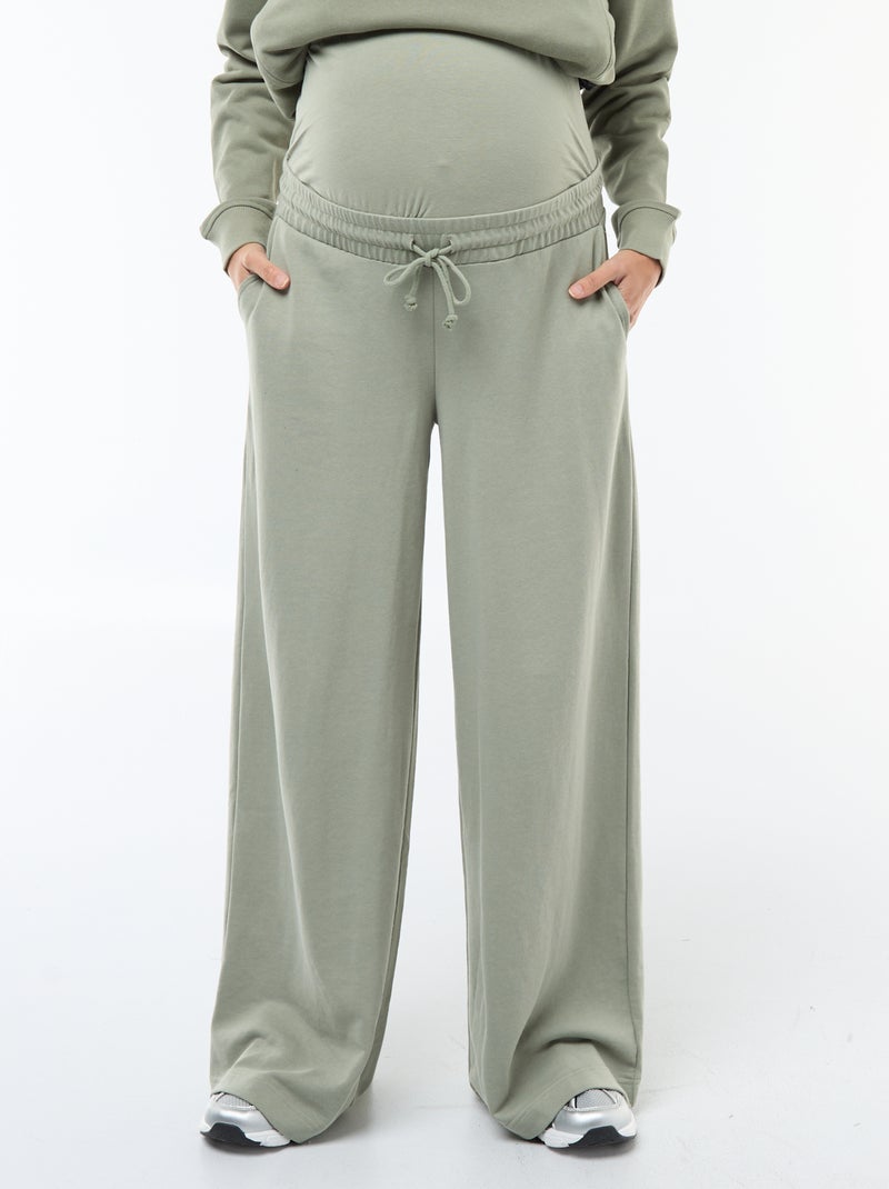 Zwangerschapsjoggingbroek Groen - Kiabi