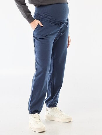 Zwangerschapsjoggingbroek van french terry