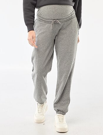 Zwangerschapsjoggingbroek van french terry