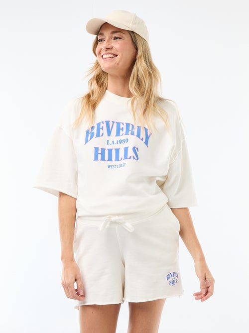 Zwangerschapsshort van French Terry - Kiabi Zwangerschapsshort van French Terry - Kiabi