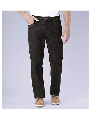 Grijze jeans met elastische zijkanten - ATLAS FOR MEN