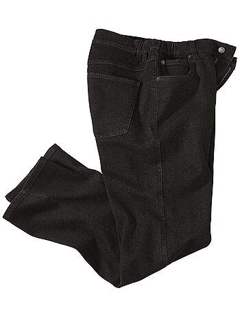 Grijze jeans met elastische zijkanten - ATLAS FOR MEN