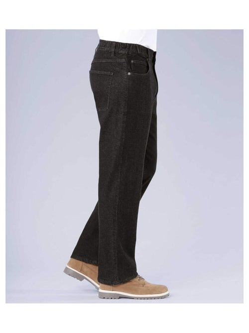Zwarte regular stretch jeans  - ATLAS FOR MEN - Kiabi