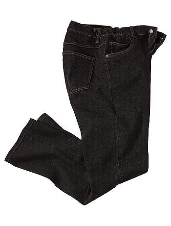 Zwarte regular Stretch jeans - ATLAS FOR MEN