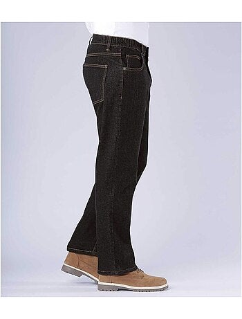 Zwarte regular Stretch jeans - ATLAS FOR MEN