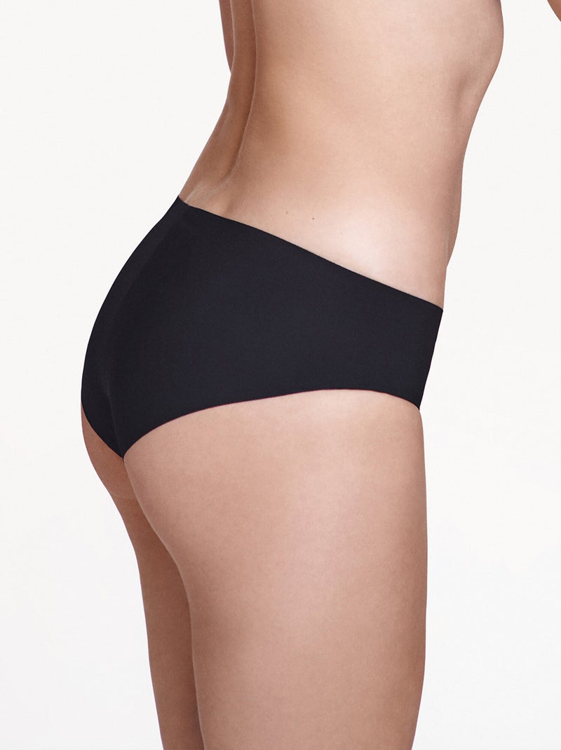 Zwarte slipe broek bella Zwart - Kiabi