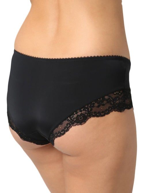 Zwarte slipe broek londra - Kiabi Zwarte slipe broek londra - Kiabi