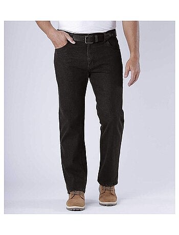 Zwarte stretch regular jeans - ATLAS FOR MEN