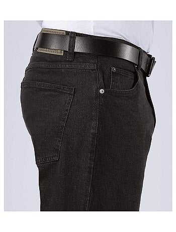 Zwarte stretch regular jeans - ATLAS FOR MEN
