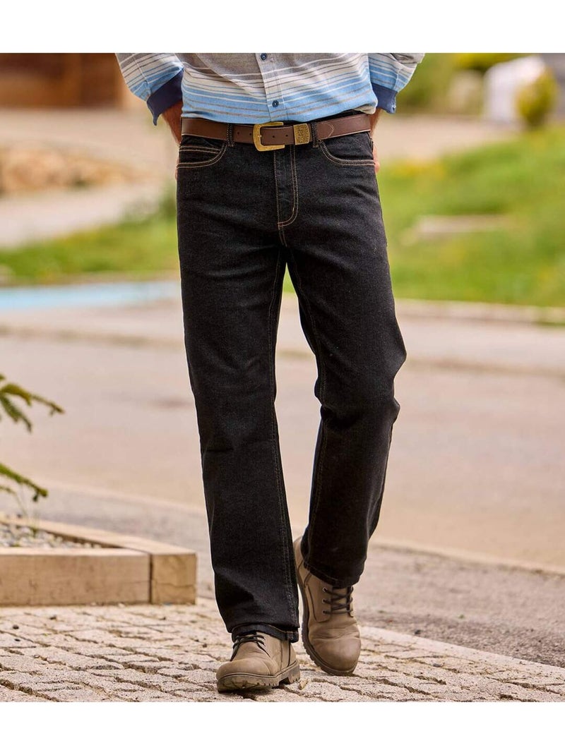 Zwarte stretchjeans  - atlas for men Zwart - Kiabi