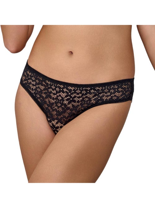 Zwarte tanga slip voor dames - les petites bombes mona - Kiabi Zwarte tanga slip voor dames - les petites bombes mona - Kiabi