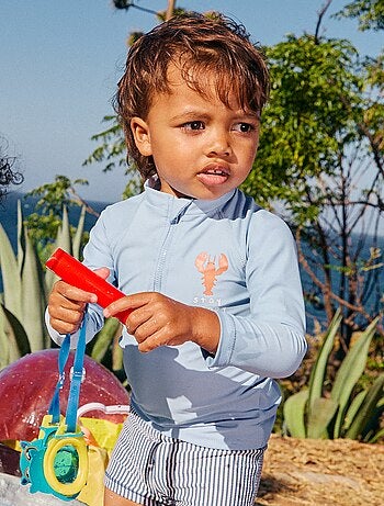 Zwem-T-shirt met lange mouwen