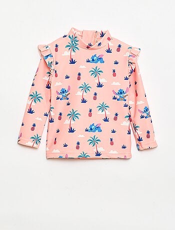 Zwem-T-shirt 'Stitch' 'Disney' met ruches