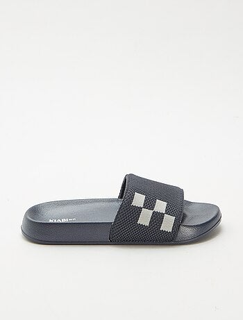 Zwembadslippers met band van mesh