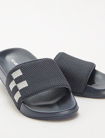 Zwembadslippers met band van mesh