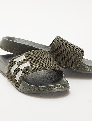Zwembadslippers met band van mesh