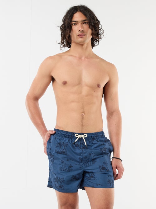 Zwembermuda met motief - Kiabi