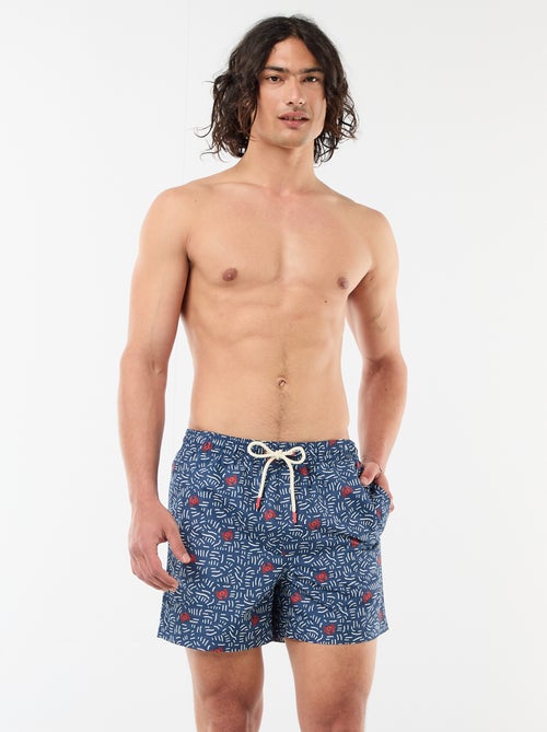 Zwembermuda met motief - Kiabi