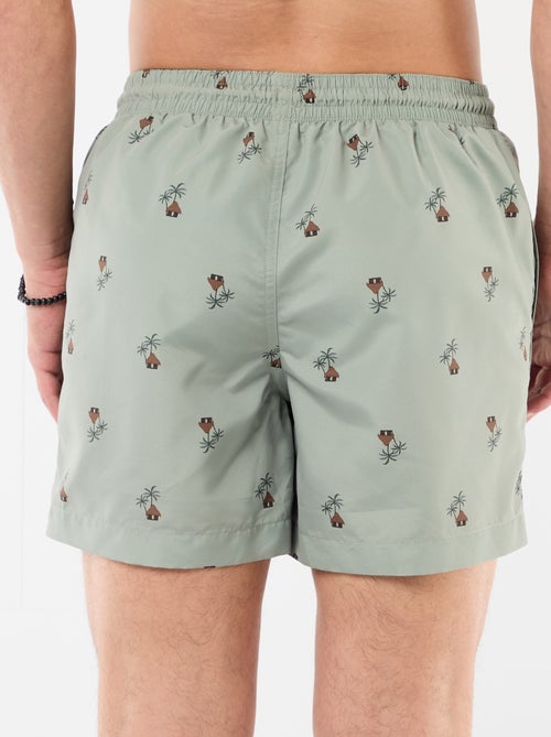 Zwembermuda met motief - Kiabi