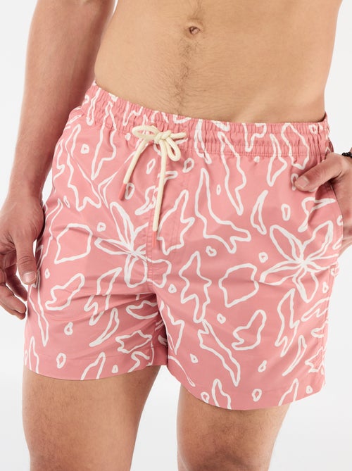 Zwembermuda met motief - Kiabi