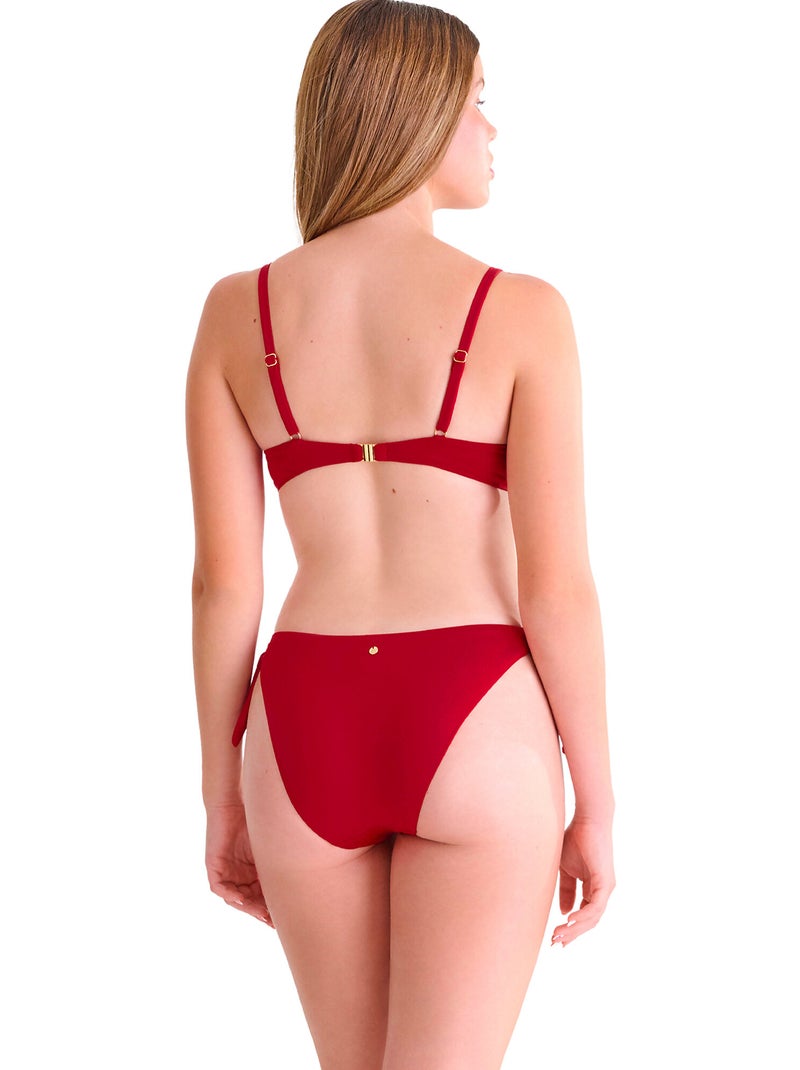 Zwemkleding bikinitop portofino Rood - Kiabi