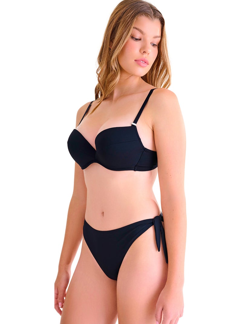 Zwemkleding bikinitop portofino Zwart - Kiabi
