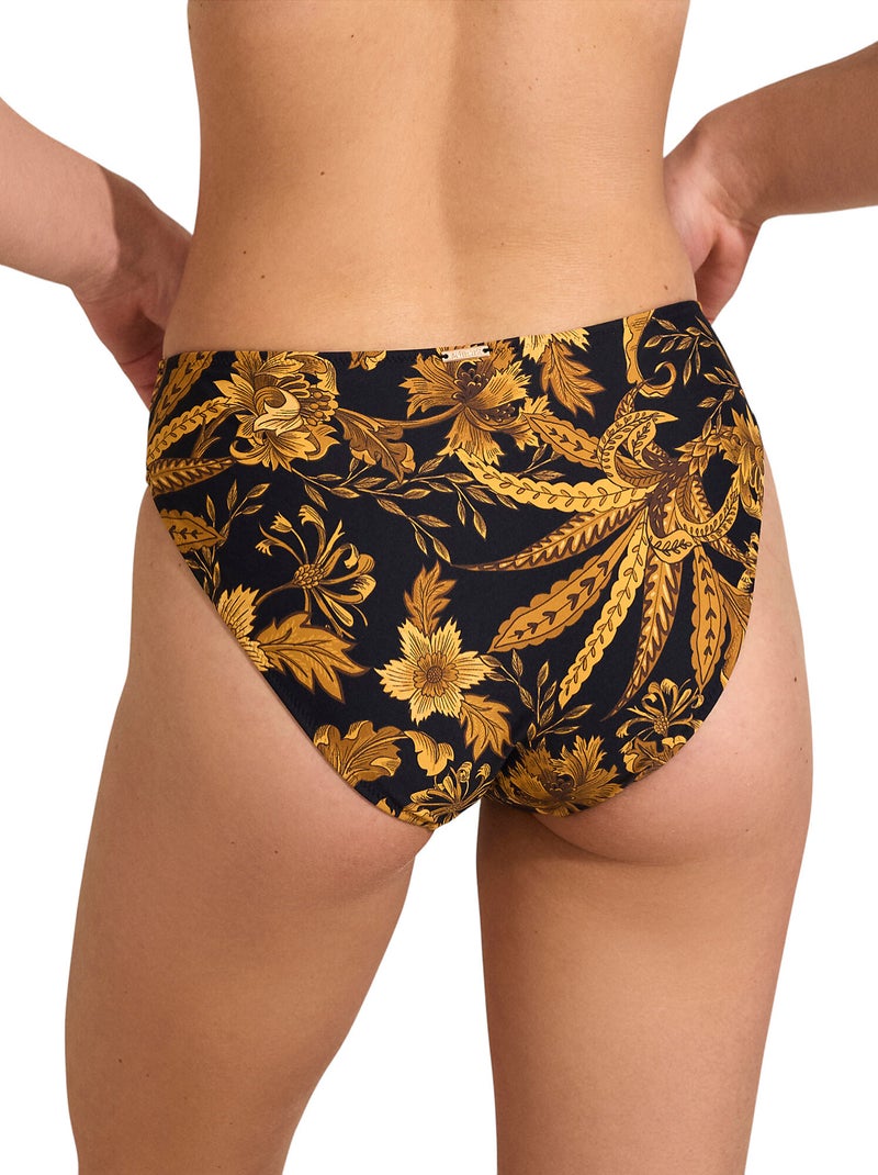 Zwemkleding bikinitopjes acanthus Zwart - Kiabi
