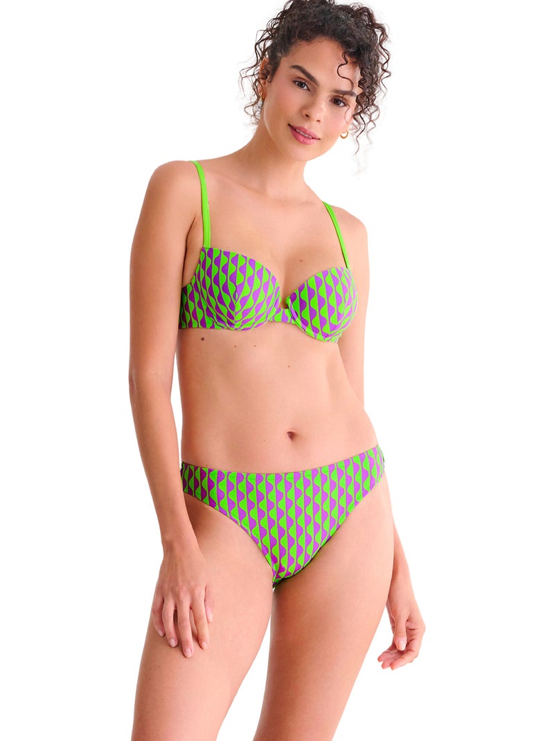 Zwemkleding bikinitopjes aruba Groen - Kiabi