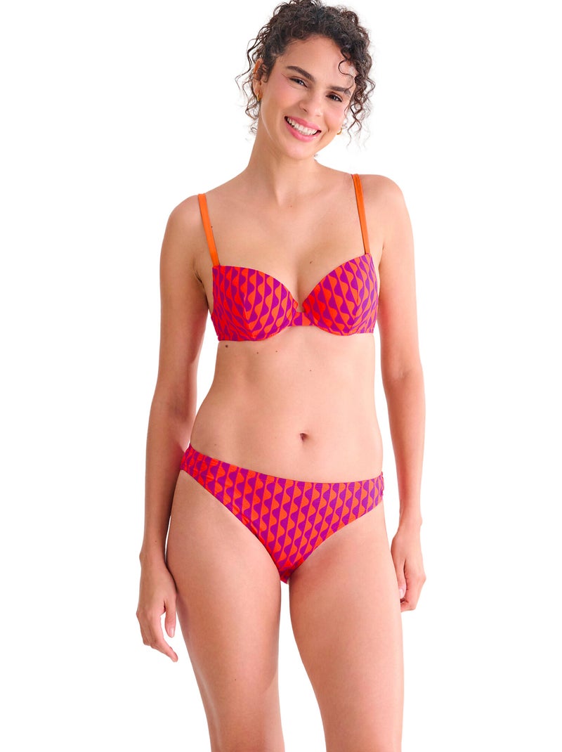 Zwemkleding bikinitopjes aruba Oranje - Kiabi